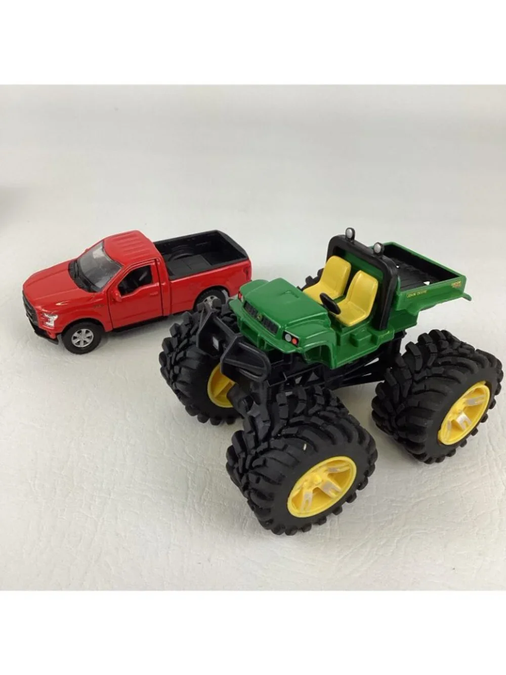 Ertl John Deere Monster Treads 4x4 Gator Farm Tractor Pickup Trucks F-150 Bundle